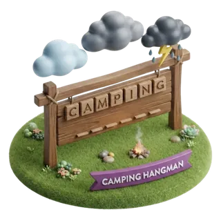 Camping Hangman icon