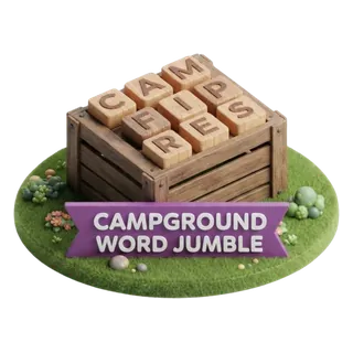 Campground Word Jumble icon